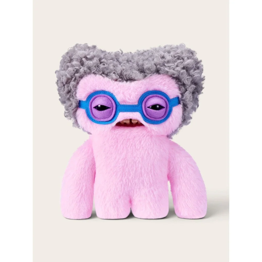 ZURU Fuggler Old Fogies Squidge Pink Plush Monster 9 Inch New in Box